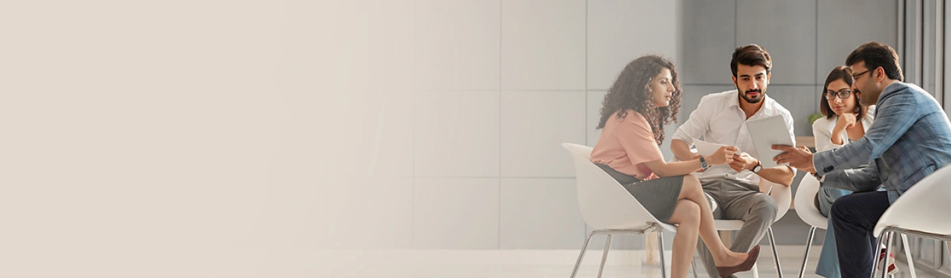 Illustration of digital financial solutions